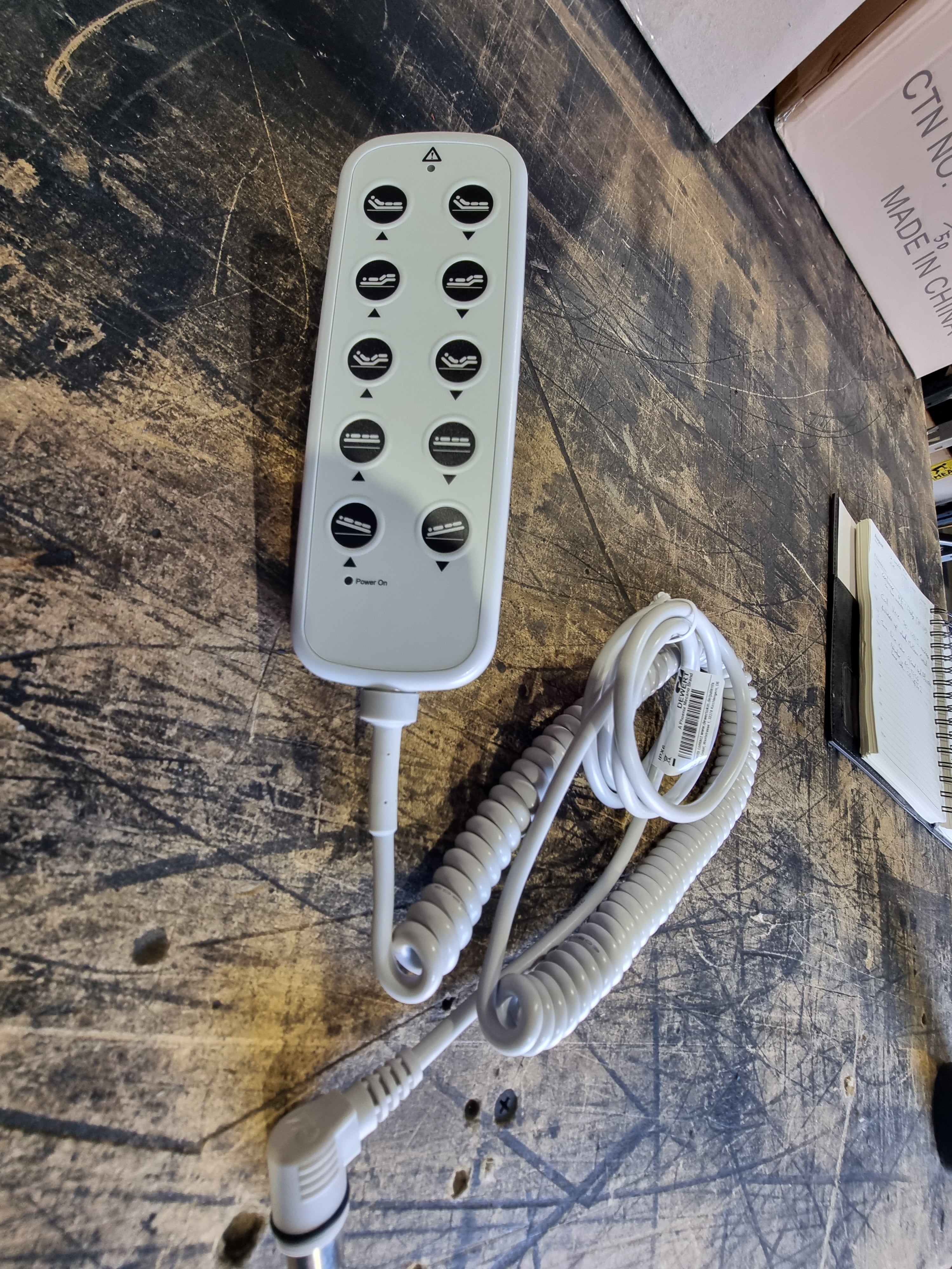 Dewert Trendelenburg Bed remote replaces HS4401