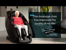Masseuse Massage Chair - Therapeutic  Dual Pro - Black