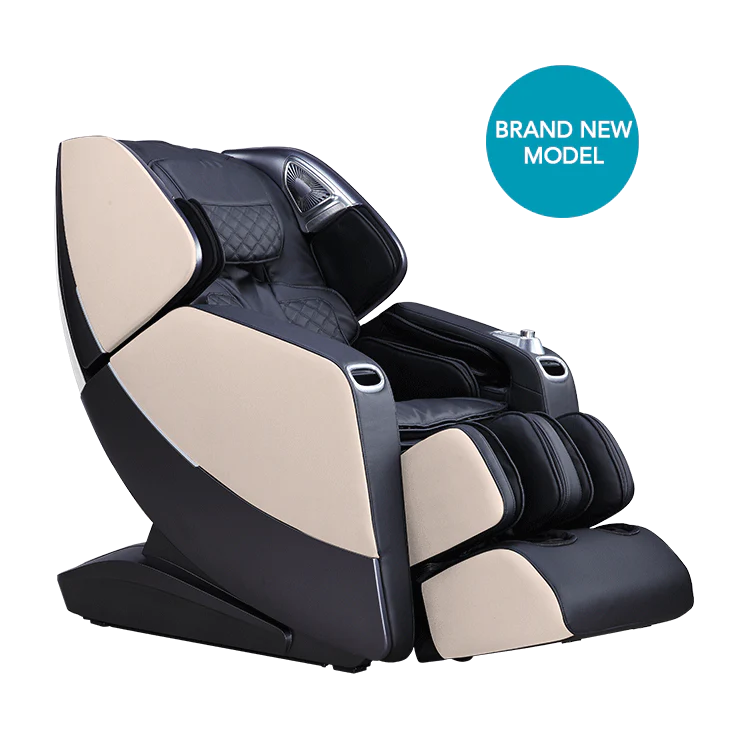 Masseuse Massage Chair - Remedial Deluxe Plus - Black / Cream