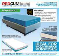Redgum Comfort Lux King Single Mattress Incontinence cover RG66WMC