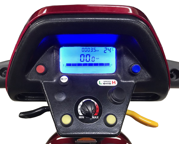 Shoprider Rocky 8 Scooter Available in Blue or Red