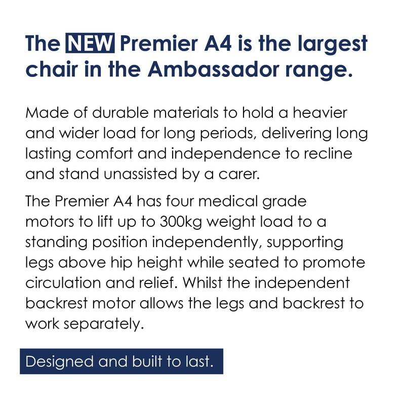 Ambassador Premier A4 Bariatric Lift Chair