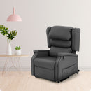 Configura, Comfort Lift Chair, Medium, Black Vinyl, CR5444