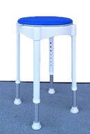 Redgum Round Bathroom  Stool Fixed Seat RG9012