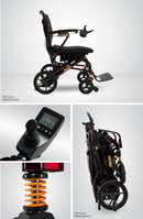 Jazzy® Carbon HD lightweight Power Chair - 181 kg SWL