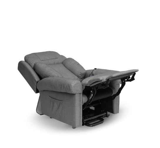 Redgum ROSA Four Motor Lift Chair - Shadow Grey LC0801