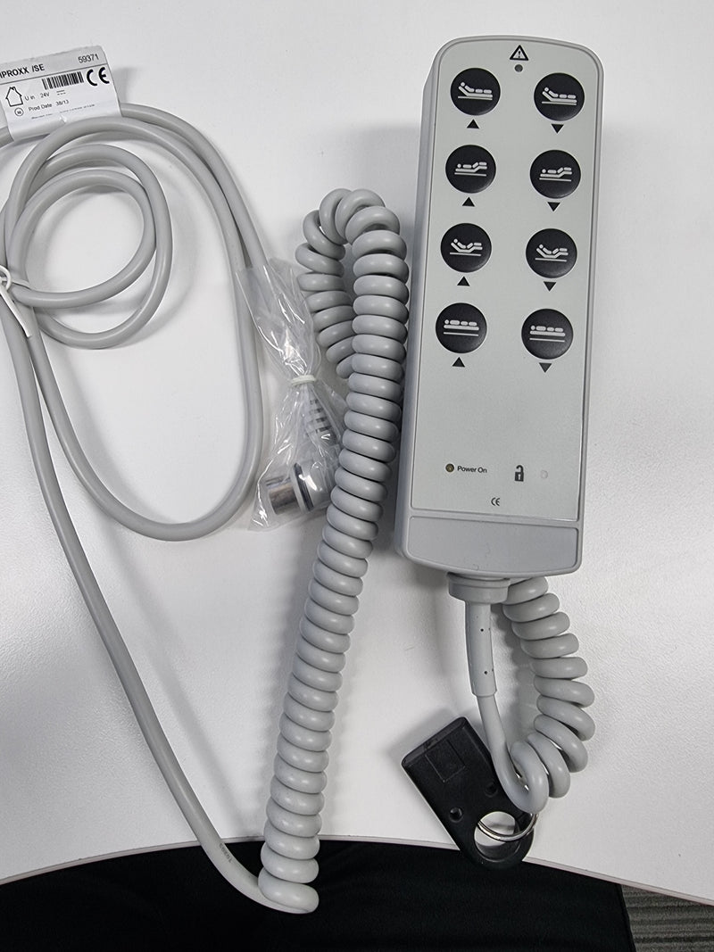 Dewert | HS-59371-SE-LIGHT | Bed (remote) Handset with Magnetic Tag Lockout