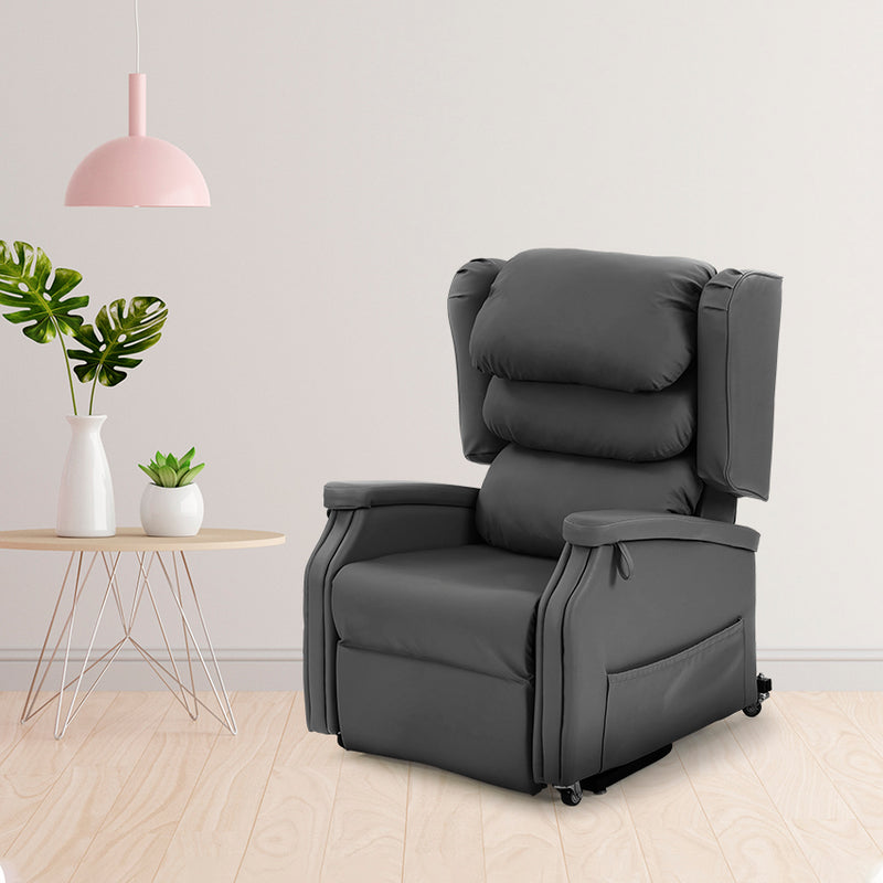 Configura Chair, Comfort, LARGE, Black Vinyl, CR5445