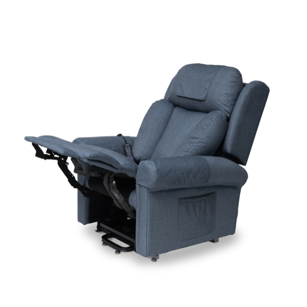 Redgum ROSA Four Motor Lift Chair - Ocean Blue LC0802