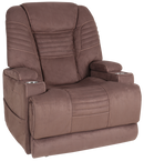 Theorem Marcos Dual Motor Lift Chair with Headrest & Lumbar Adjustment & Cup Holders available in charcoal or fudge