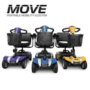 Ikon Move Portable Mobility Scooter - Metallic Purple (IK4SEP)
