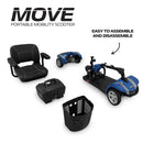 Ikon Move Portable Mobility Scooter - Metallic Purple (IK4SEP)