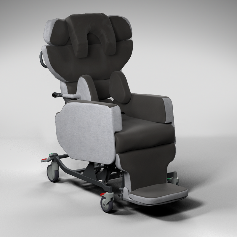 Configura Chair Advance External Laterals, Black (set of 2) CA2705