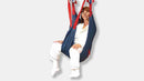 Invacare Medium Sling- Pivot General Purpose with head support in Fabric (227134)