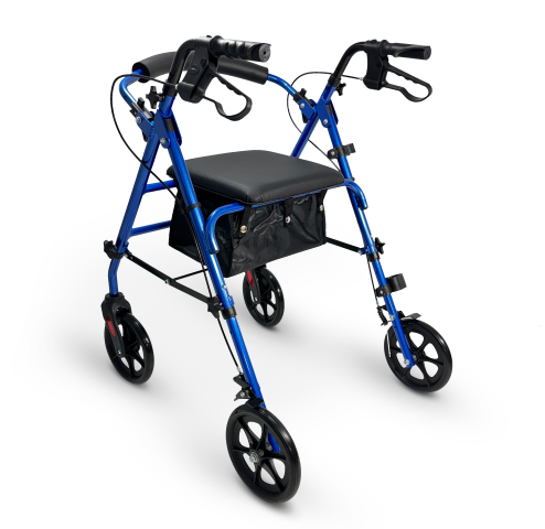 Redgum HEIGHT ADJUSTABLE SEAT WALKER - BLUE (RG4215BL)