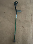 Forearm crutch  pair  colour Green