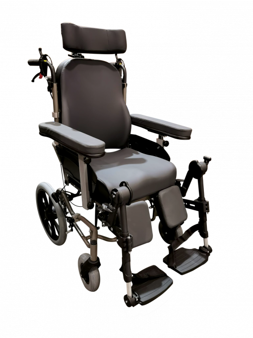 Redgum ONYX Tilt In Space Transit Wheelchair 450mm RG350TR18