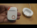 Medical Alarm 4G GPS White - White charge station
