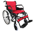 Redgum Quartz 19" Red Aluminium Wheelchair RG310A18R