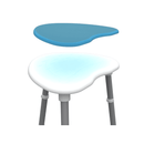 Redgum Gel Pads for Space Saver Corner Shower Stool RG53GP