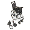 Redgum Pearl Deluxe Aluminium Wheelchair 20" 510mm RG20AADRB