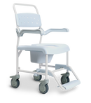 Hire  Mobile Shower Commode Attendant propelled  Hire Unit