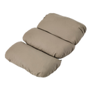 Configura Chair Comfort  Multiadjustable Pillow Back rest Beige Vinyl, SC2308