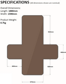 Washable Protective Cover to suit – LIFT AND RECLINE CHAIR Black Colour