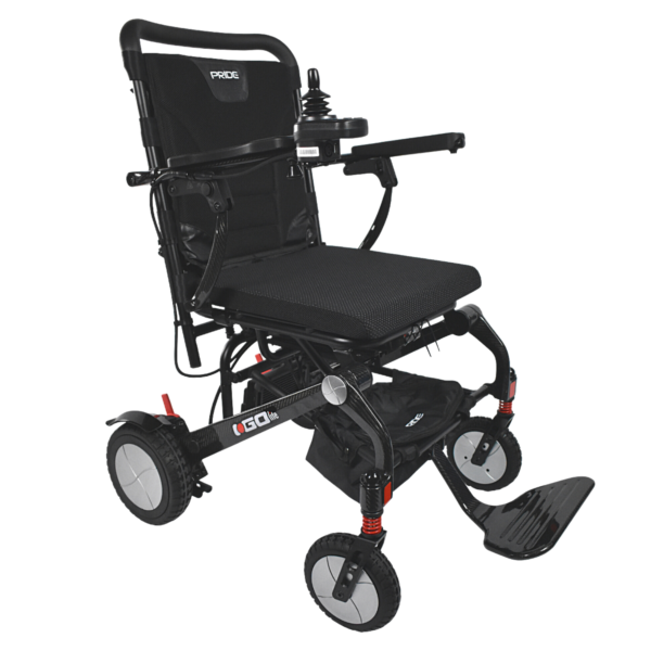 Pride iGO Folding Power Wheelchair - Carbon Fibre PWS 654180