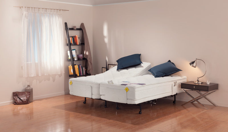 Adjustable Electric Bed Two Single Beds