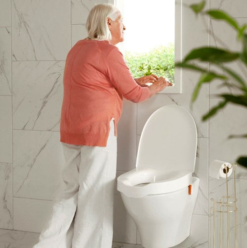 Etac Hi-Loo Toilet Seat Raiser Fixed, 6 cm