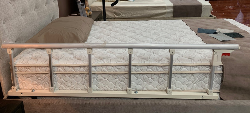 Adjustable Electric Beds Side View Of Bed With Side Rails Attached