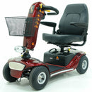 Portable Electric Mobility Scooter Dark Grey Maroon