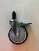 EvoFlex Rubber Non-Slip Castors 125mm (Set of 4)