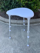 Redgum Space Saver Corner Shower Stool RG553