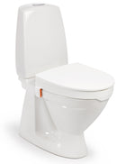 Etac My-Loo Toilet Seat Raiser with Lid and Brackets, 6 cm 80301522