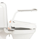 Etac Hi-Loo Toilet Seat Raiser Fixed with Angled Arm Supports