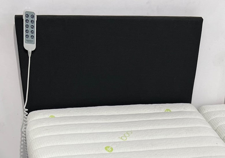 Multiway Fabric Head Board  Colour Black Various Sizes Available