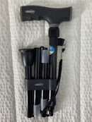 Liberty Elite Cane Black with Straight Black Handle LH203