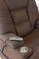 Theorem Marcos Dual Motor Lift Chair with Headrest & Lumbar Adjustment & Cup Holders available in charcoal or fudge