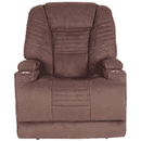 Theorem Marcos Dual Motor Lift Chair with Headrest & Lumbar Adjustment & Cup Holders available in charcoal or fudge