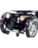 Electric Mobility Scooter Black Rear Close Up View