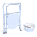 Redgum Folding Toilet Seat Raiser with Lid including Bowl RG8560