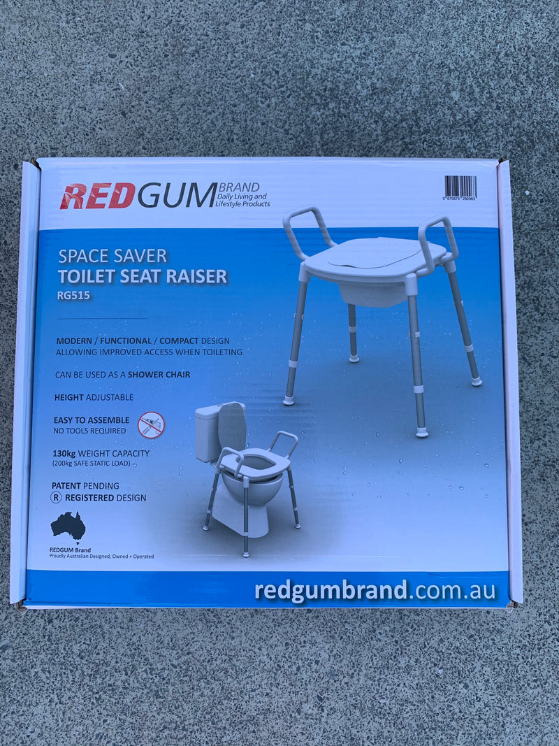 Redgum Space Saver Toilet Seat Raiser  RG515